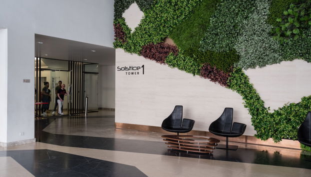 Sitzecke in der Lobby