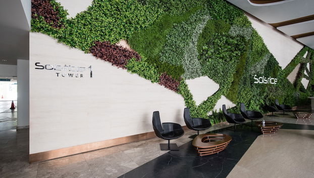 Sitzecke in der Lobby