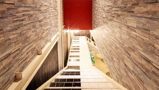 Interior entrance