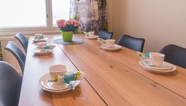 Essbereich im Zimmer
