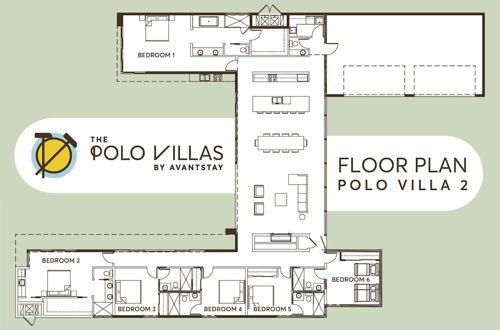 Foto 10 - Polo Villa 2 by Avantstay Entertainer's Backyard w/ Pickleball Court, Pool & Spa 260314 6 Bedrooms