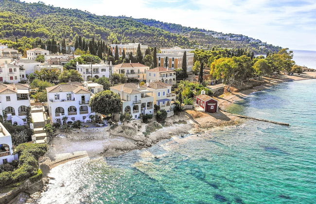 Beachfront Spetses Spectacular Fully Equipped Traditional Villa Families,groups - Foto 37