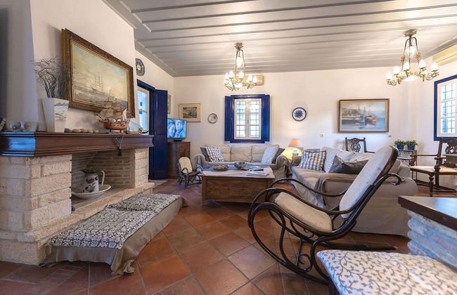 Beachfront Spetses Spectacular Fully Equipped Traditional Villa Families,groups - Foto 18