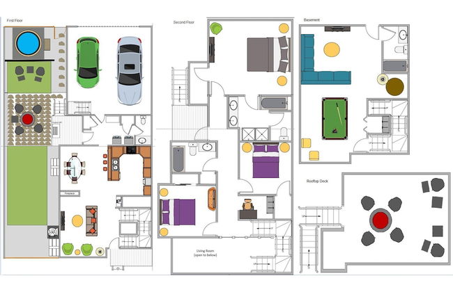 Contemporary Gem - Rooftop Deck & Private Hot Tub! - Foto 19