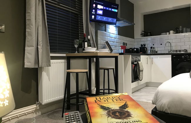 Contemporary 1 bed Studio for Comfy Stay in Wigan - Foto 16