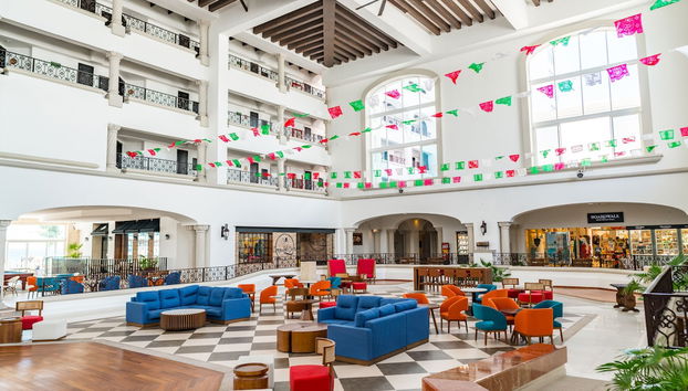 Sala de estar do lobby