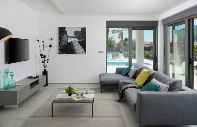 Apartamento de 4 quartos em Fažana com piscina privada e jardim - Foto 10
