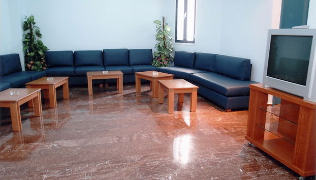 Lobby sitting area