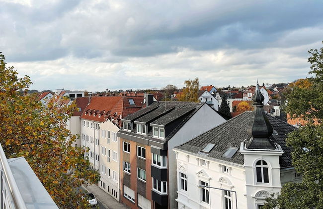 Modernes Apartment über den Dächern von Osnabrück - Foto 21