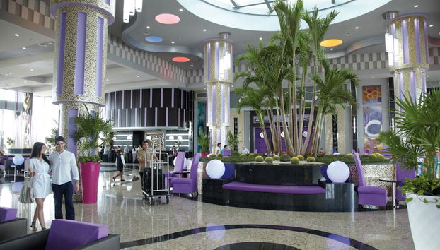 Sala de estar do lobby
