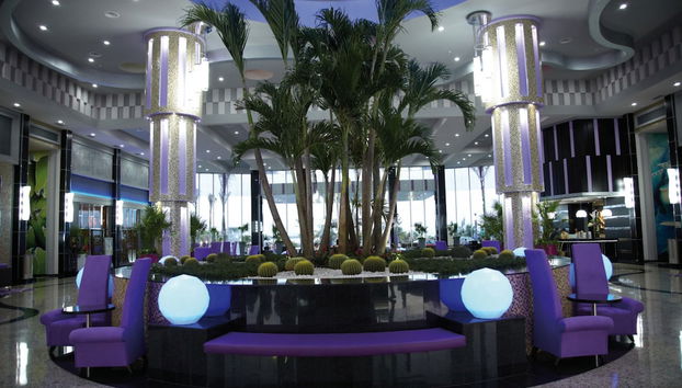 Sala de estar do lobby