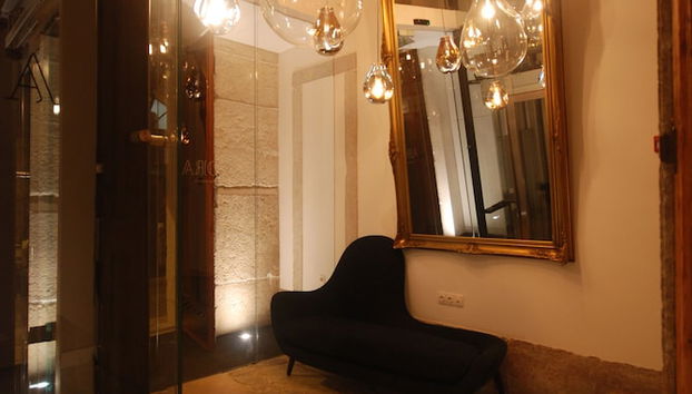 Interior entrance
