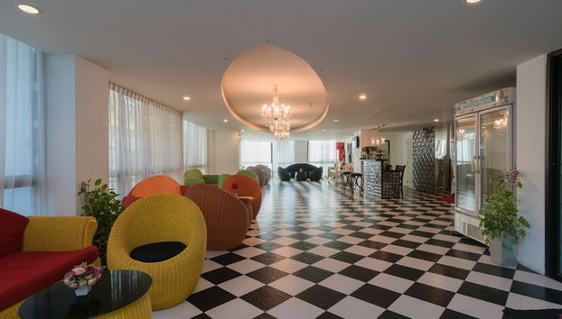 Sala de estar do lobby