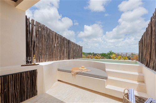 Photo 29 - Luxury 2BR Apartment Aldea Zama Private Rooftop Plunge Pool 24 7 Security in a Gated Community