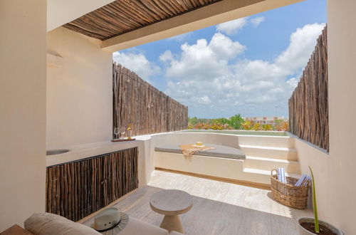 Photo 14 - Luxury 2BR Apartment Aldea Zama Private Rooftop Plunge Pool 24 7 Security in a Gated Community