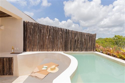 Photo 5 - Luxury 2BR Apartment Aldea Zama Private Rooftop Plunge Pool 24 7 Security in a Gated Community