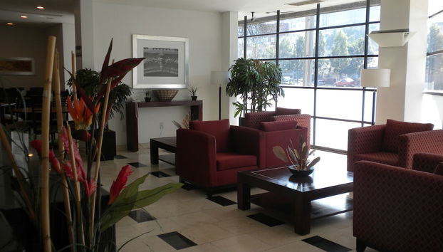 Sitzecke in der Lobby