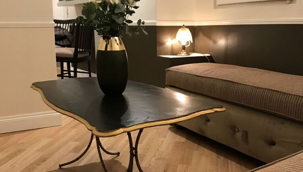 Zona de estar del vestíbulo