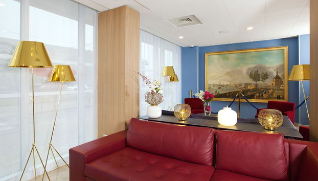 Sala de estar do lobby