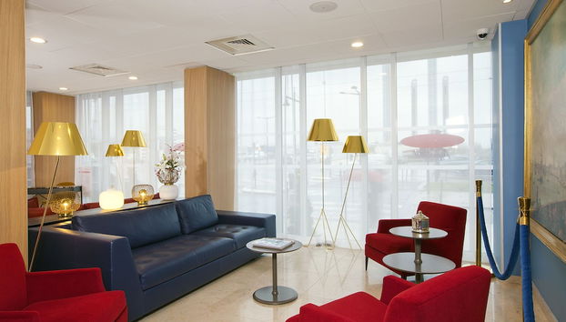 Sala de estar do lobby