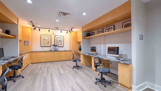 Sala de estar do lobby