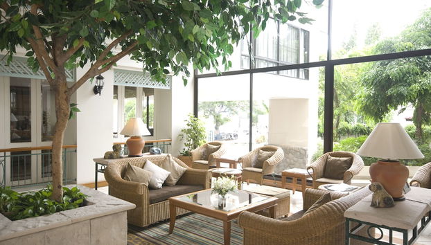 Sitzecke in der Lobby