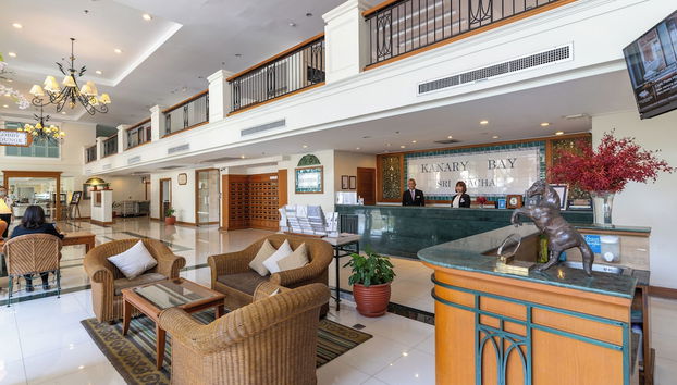 Sitzecke in der Lobby