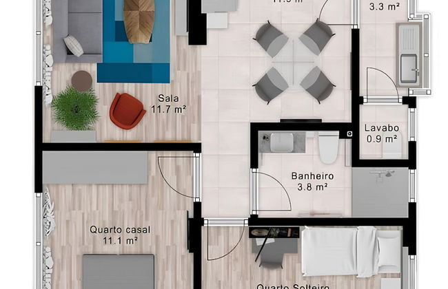 Apartamento Aluri - Foto 8