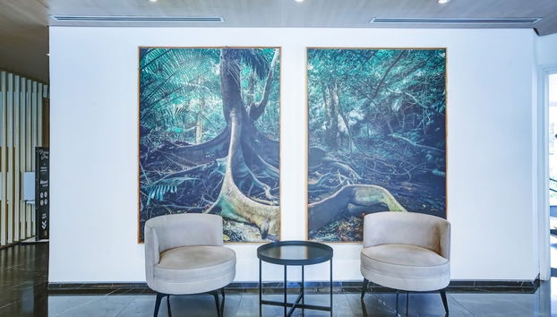 Sitzecke in der Lobby