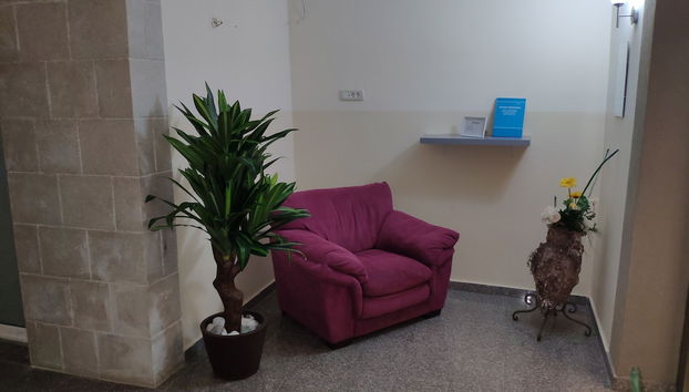 Coin salon dans le hall
