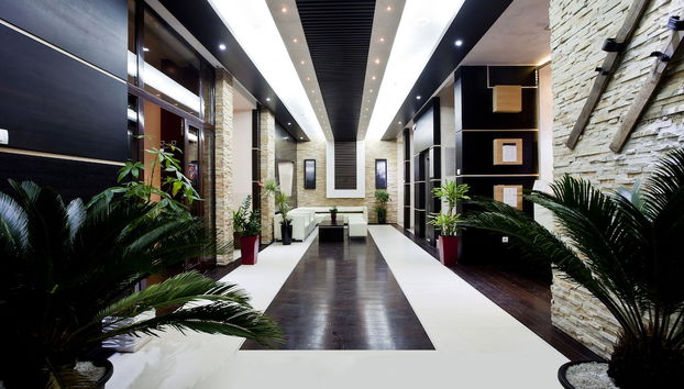 Sala de estar do lobby