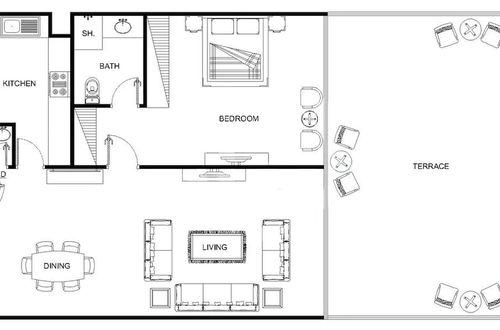 Photo 17 - LUX Opulent Island Suite View 7