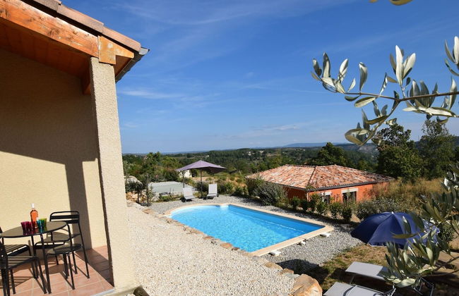 Lovely Villa in Joyeuse With Private Swimming Pool - Photo 60