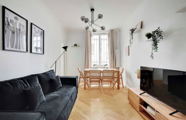 Elegant Apartment -2br/6p - Pere Lachaise - Foto 12