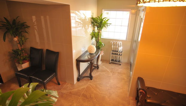 Sala de estar do lobby
