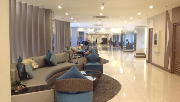 Sala de estar do lobby