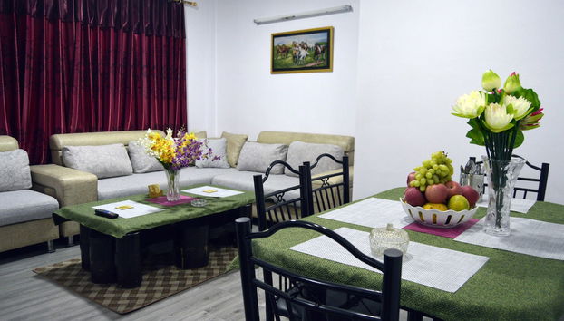 Sala de estar do lobby