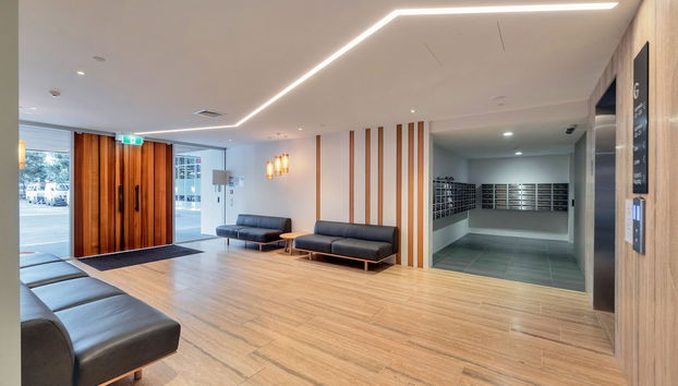 Sala de estar do lobby