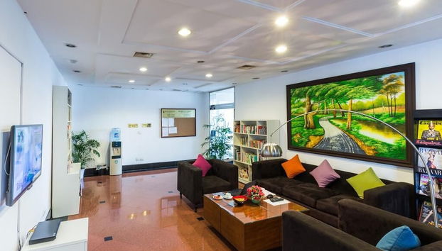 Sitzecke in der Lobby