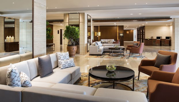 Sitzecke in der Lobby