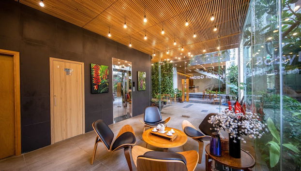 Sitzecke in der Lobby