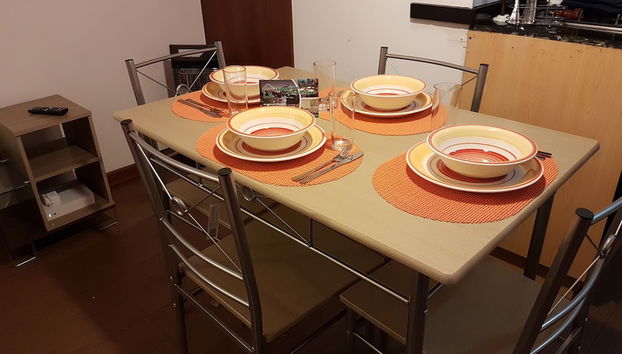 Essbereich im Zimmer