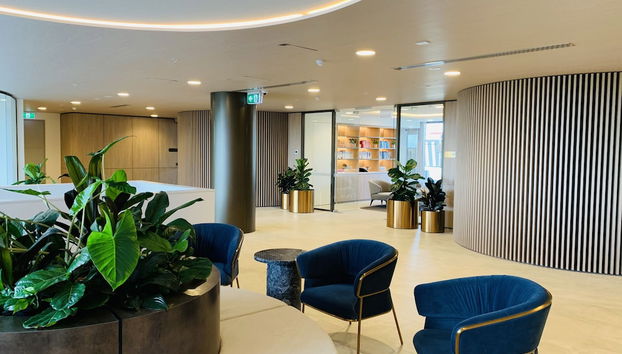 Sitzecke in der Lobby