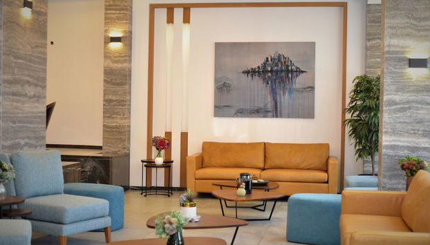 Sitzecke in der Lobby