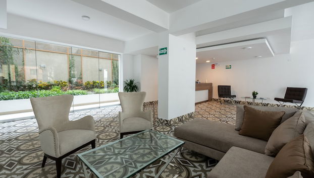 Sitzecke in der Lobby