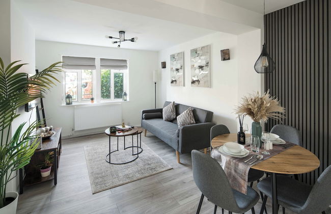 1 Bed Flat - Sleeps 3 - Parking - Wifi - Foto 7