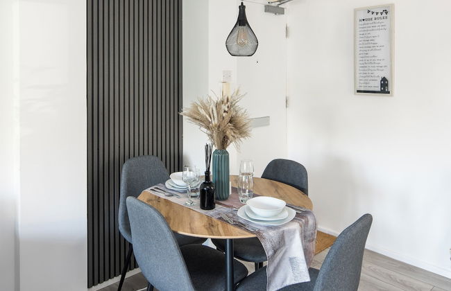 1 Bed Flat - Sleeps 3 - Parking - Wifi - Foto 14