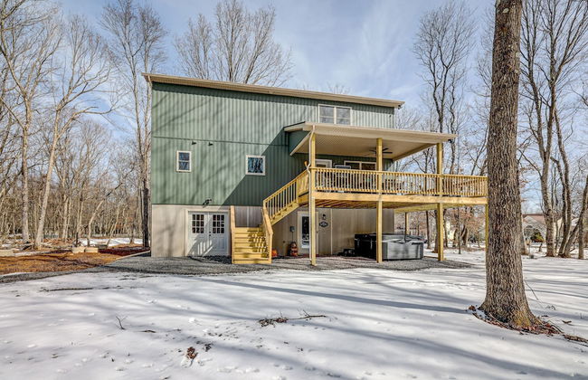 Top Notch Lodge by Avantstay Hot Tub, Game Room, Community Pool, Deck - Foto 43