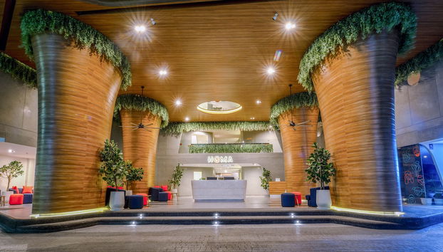 Sala de estar do lobby