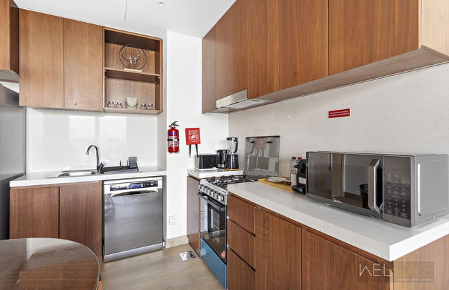 WelHome - Mesmerizing Sea & Burj Khalifa Views Apt at La Voile - Foto 8